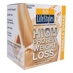 20 / 20 LifeStyles High Protein Powdered Vanilla Shake